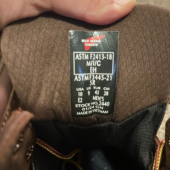 NEW Red Wing Traction Tred Lite 6” Waterproof Safety Toe Work Boots - Picture 3 of 4